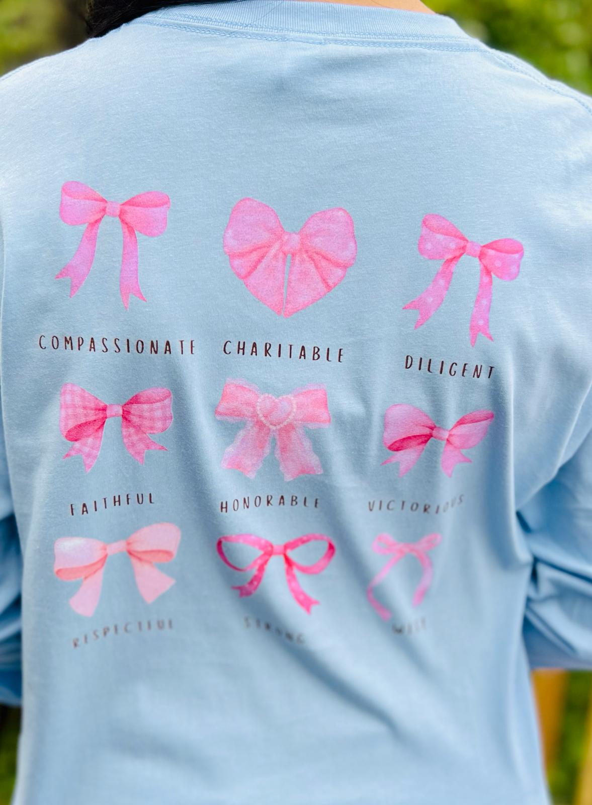 "Proverbs 31" Pink Bows