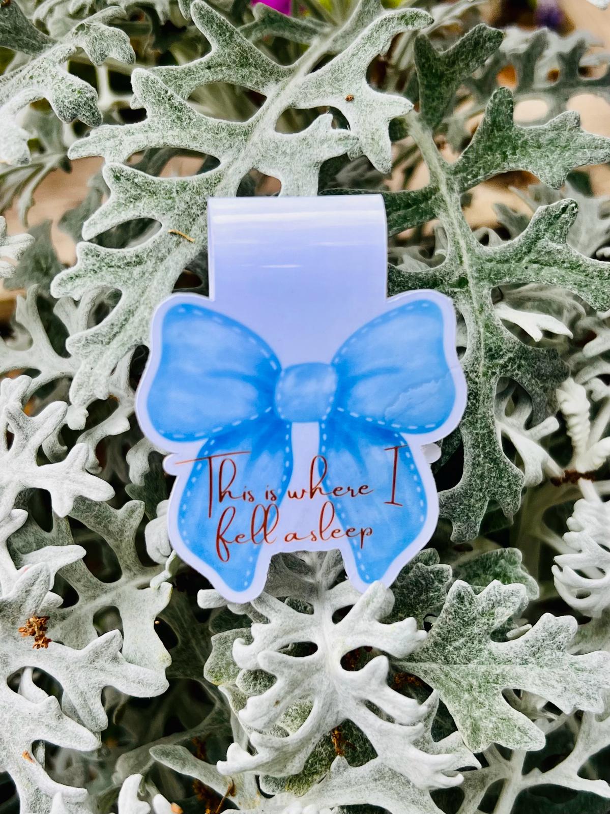 Bow Adorned Magnetic Book Marks (all three)