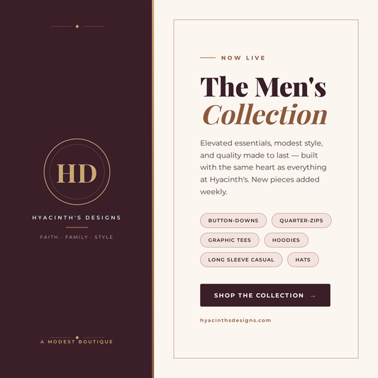 Introducing Our Men's Boutique Collection