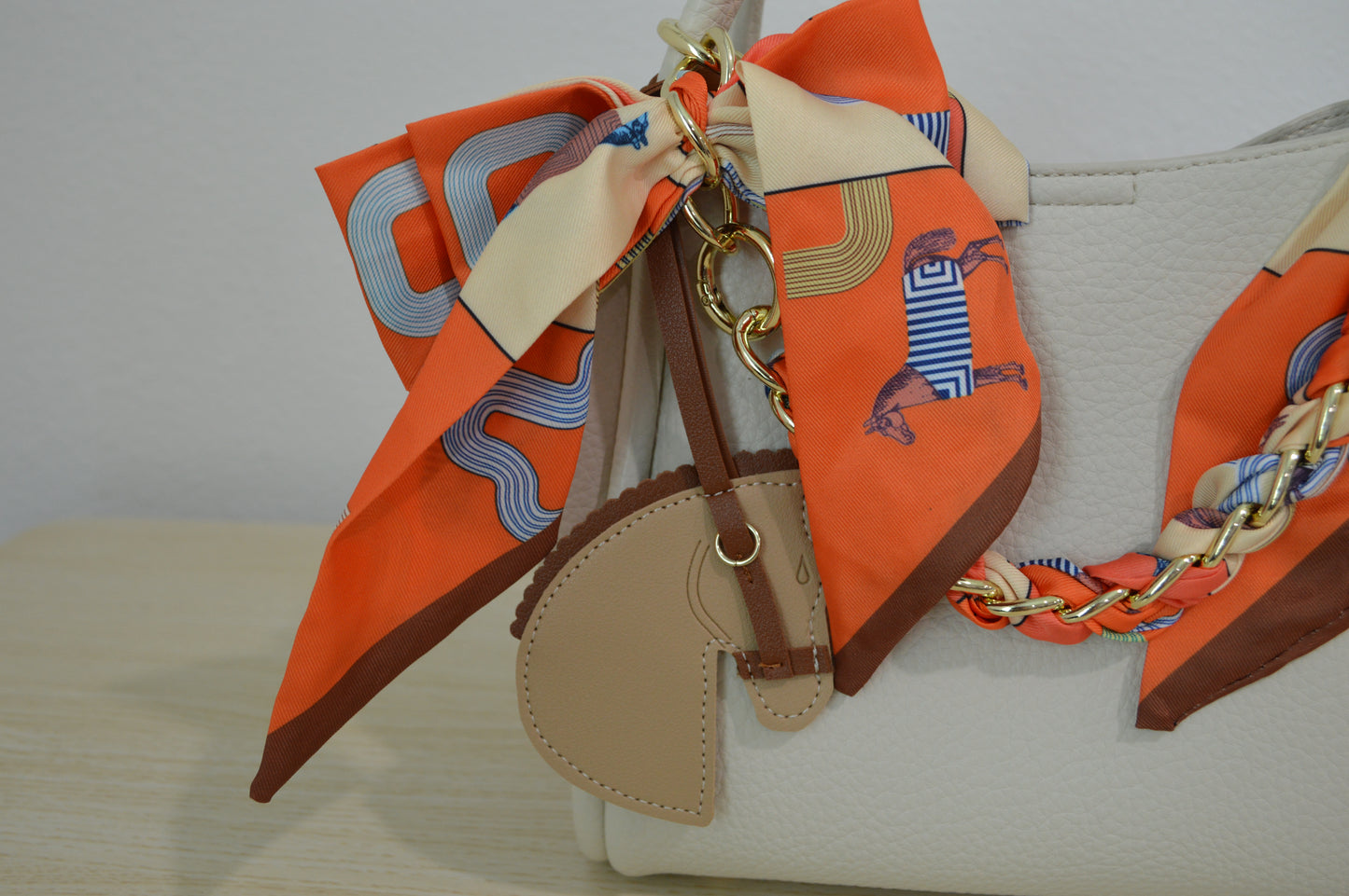 The Ivory Equestrian Purse