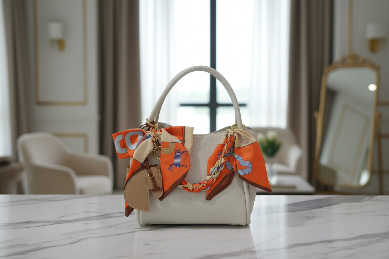 The Ivory Equestrian Purse