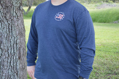 Men’s 1776–2026 Flag Long Sleeve Tee