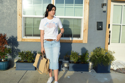 USA Pretty Bow Short Sleeve Tee