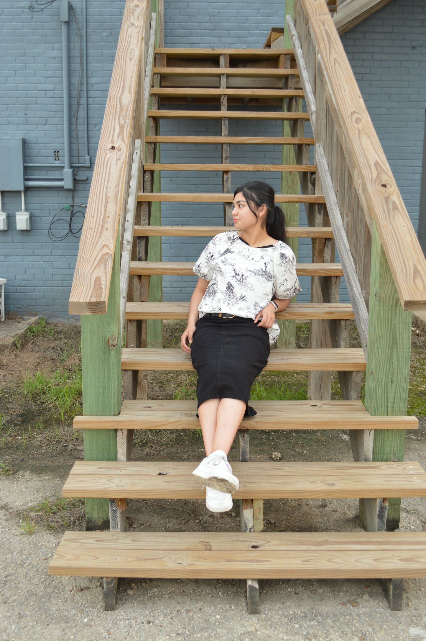 The Sketchline Blouse