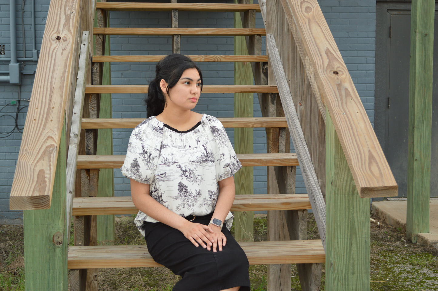 The Sketchline Blouse