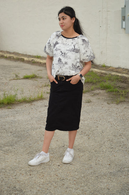 The Sketchline Blouse