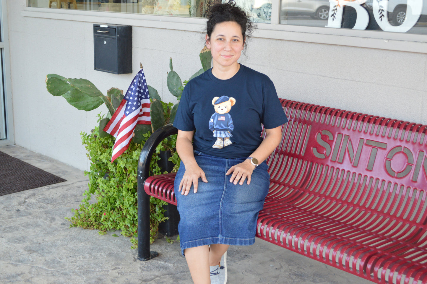 Belle Bear Americana 250th Short Sleeve Tee