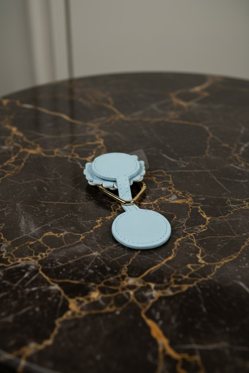 Light Blue Hat Clip