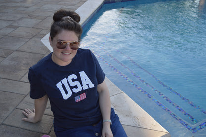Stars, Stripes & Sunshine Crop Tee