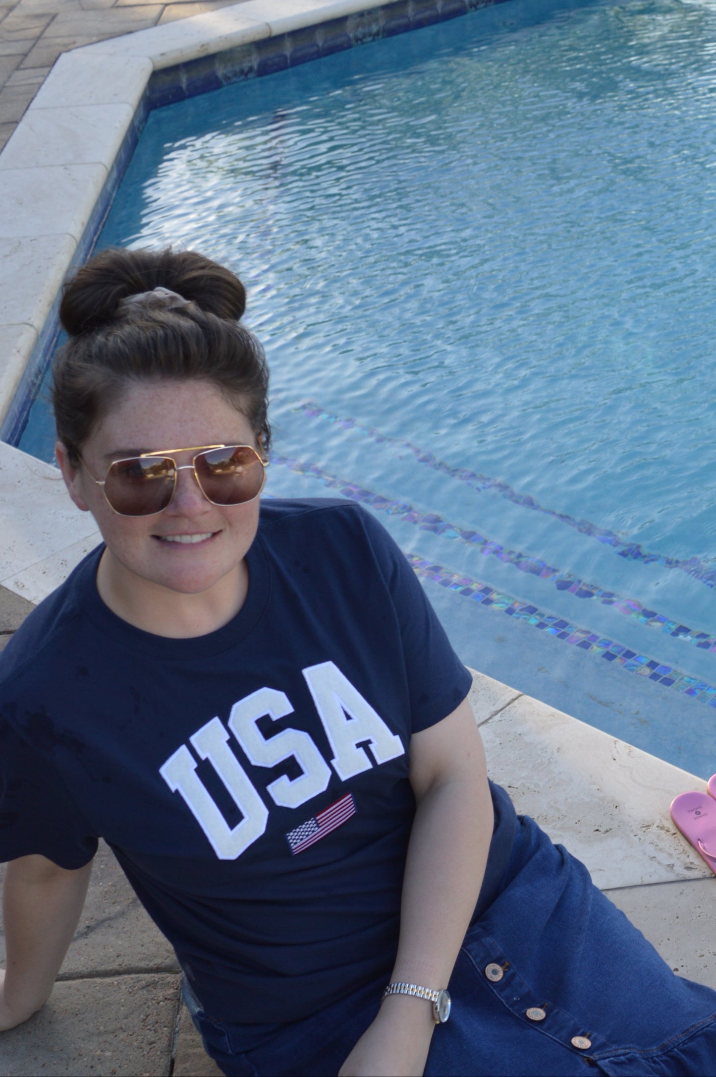 Stars, Stripes & Sunshine Crop Tee