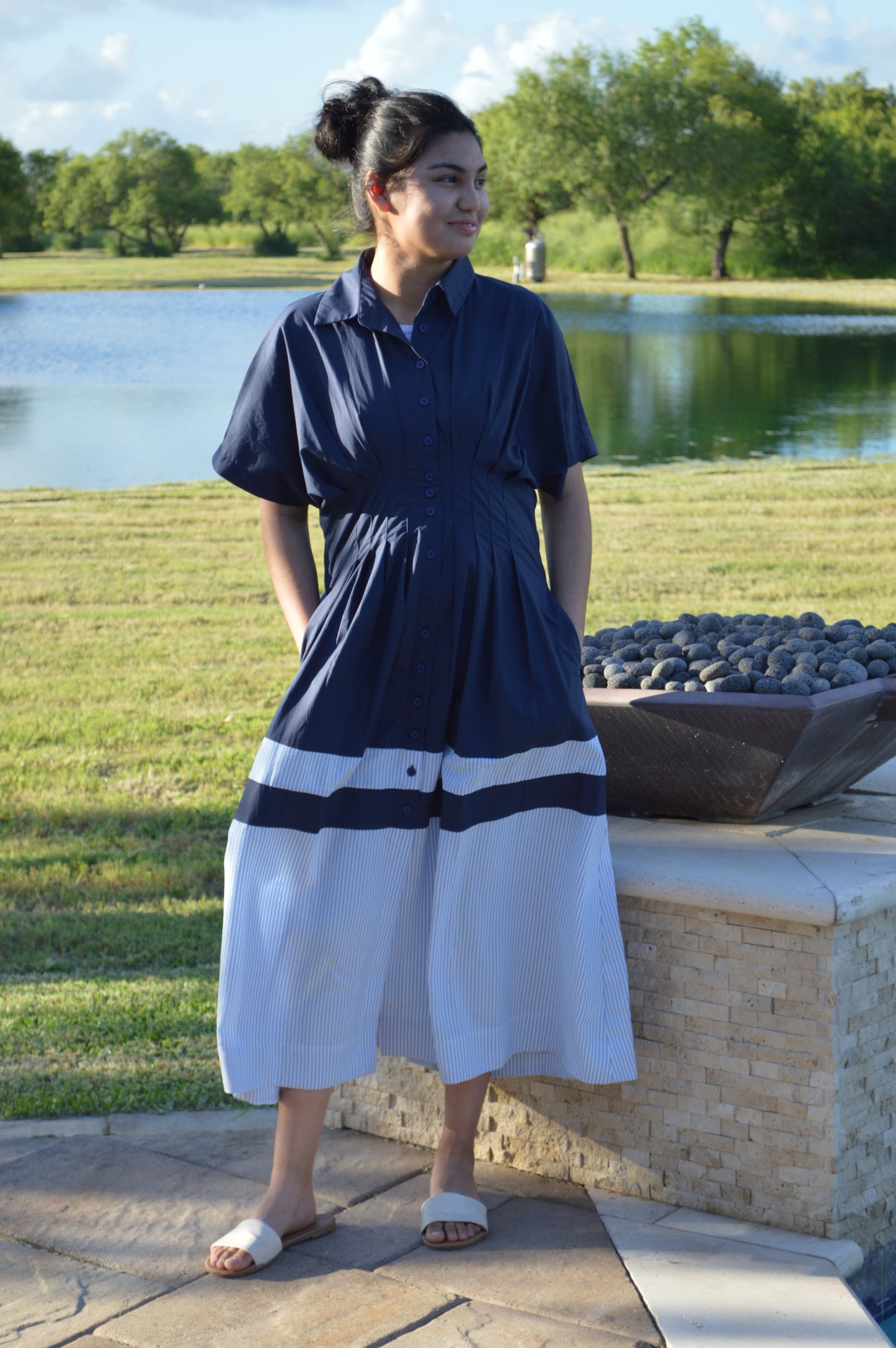 The Blue Harbor Dress