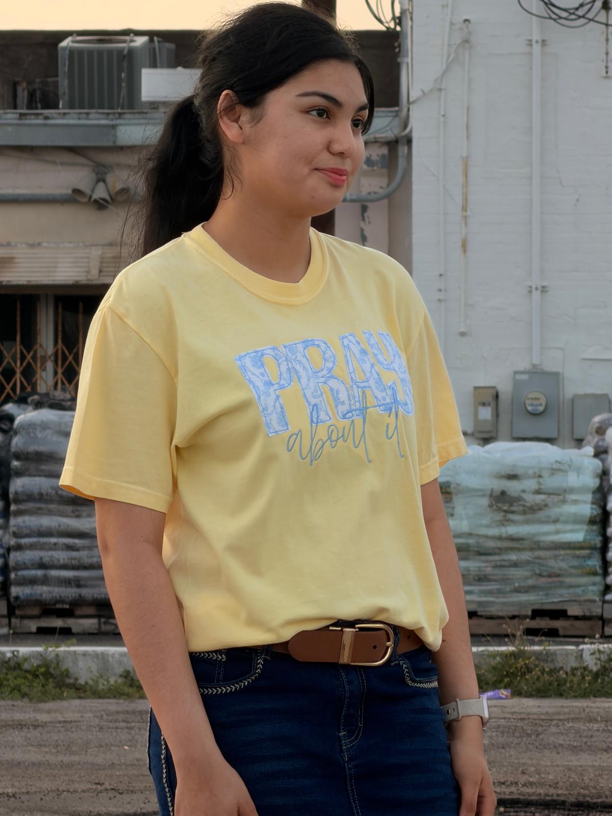 Pray About It Short Sleeve Tee