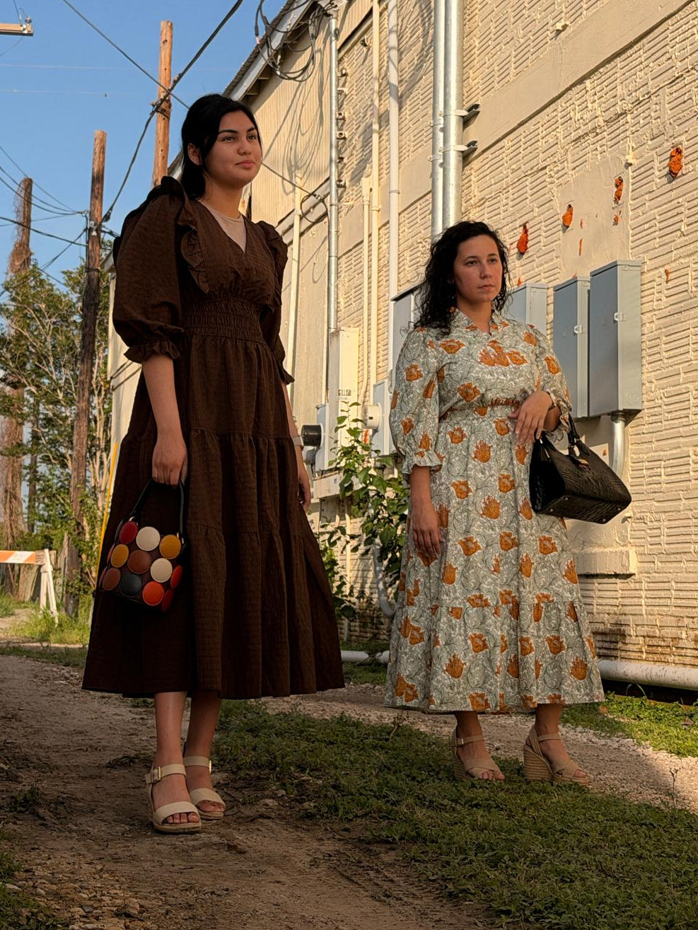 The Marigold Grace Pleated Dress