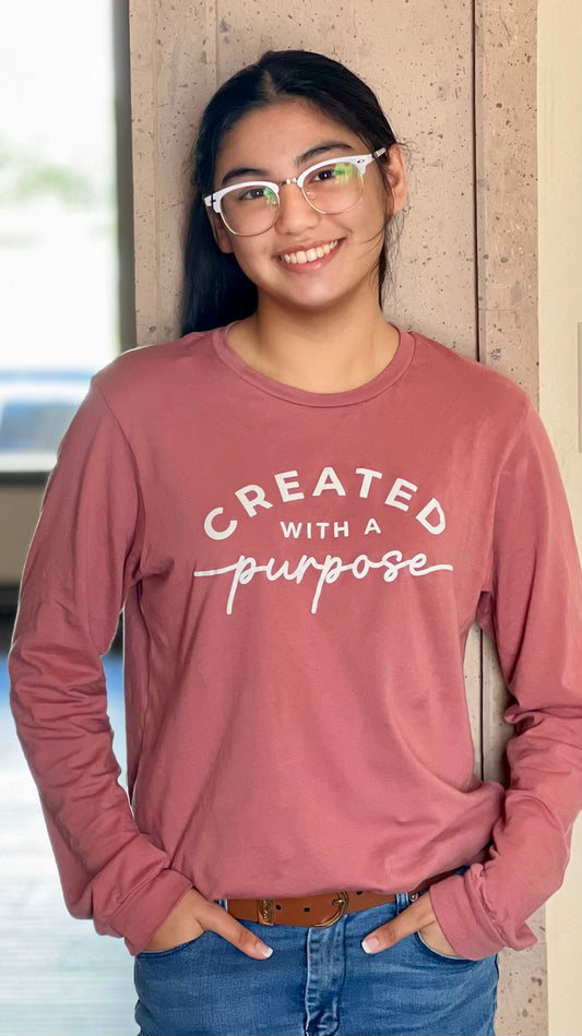 "Created with a Purpose" T-Shirt