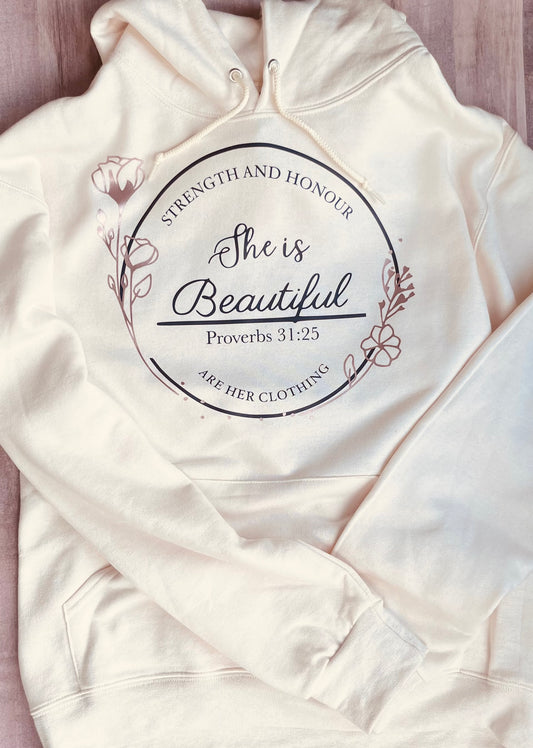 She is Beautiful Sweatshirt